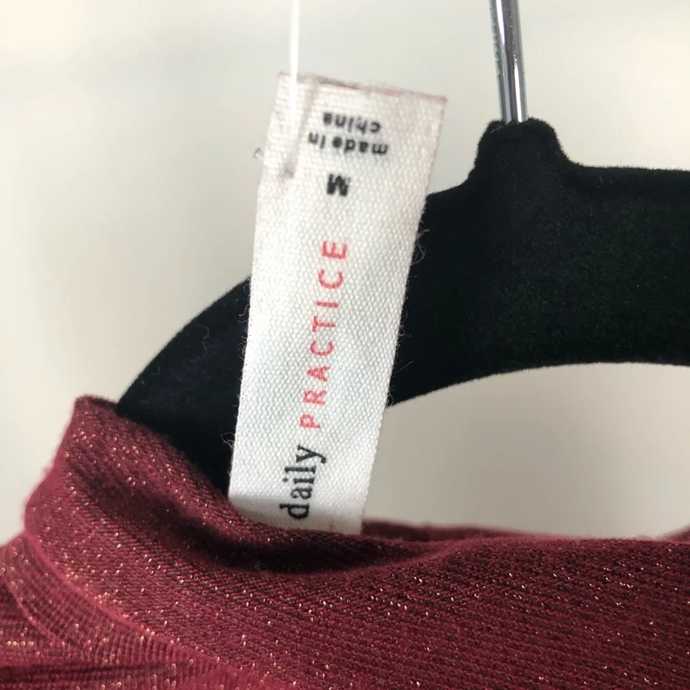 NWT Anthropologie Shimmer Open Back Bodysuit M